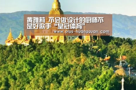 黄雅莉 不会做设计的厨师不是好歌手“皇冠体育”